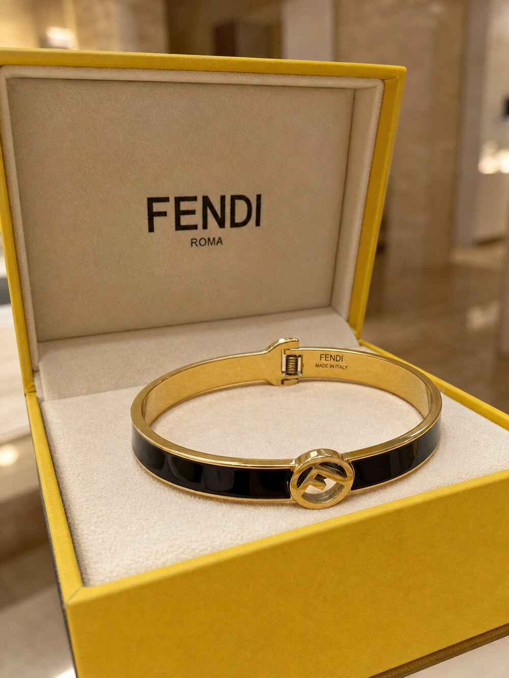 Fendi Modern Designer Bracelet Style 6 | New with Box - Picture 5 of 9
